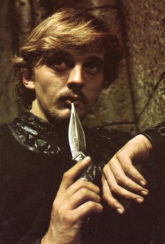 David Hemmings as Mordred in 'Camelot'