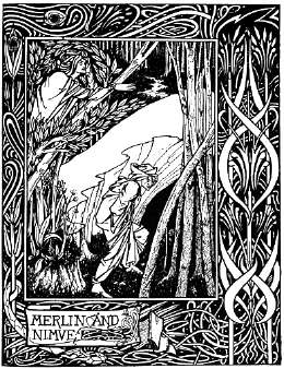 Merlin and Nimue, by dearest Aubrey