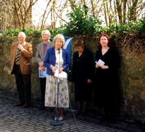 Unveiling Ceremony 13 April 2002