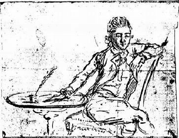 John André: Self-portrait on the eve of his execution